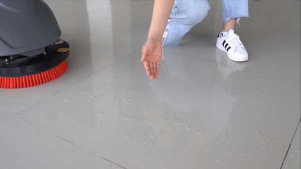 全自動洗地機吸水不干凈